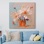 Tableaux Peinture de fleurs dans un vase