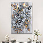 Tableaux Peinture de fleurs et de feuilles