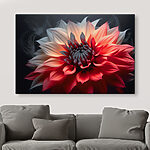 Tableaux Une floraison radieuse sous une lumière dramatique