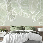 Papier peint La grâce de la nature en silhouette