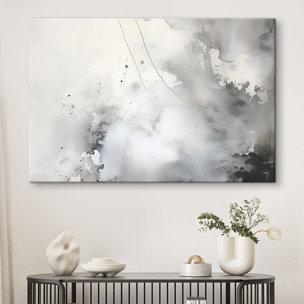 Canvas prints White and gray background Tableaux Canvas prints White and gray background