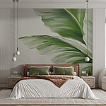 Papier peint Des touches de vert