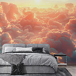 Papier peint Grand groupe de nuages