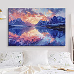 Tableaux Peinture de montagnes et d'eau