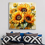 Tableaux Bouquet de tournesols jaunes