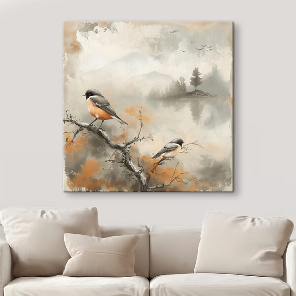 Oiseau sur une branche Tableaux Oiseau sur une branche