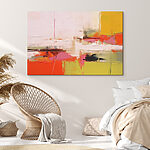 Tableaux Peinture d'un mur coloré