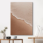 Tableaux Plage de sable avec vagues