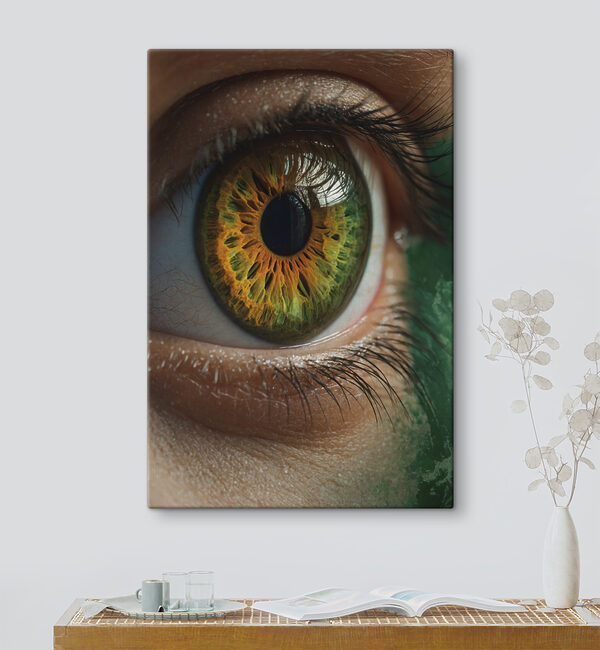 Iris ensoleillé, fenêtre de l'âme Tableaux Iris ensoleillé, fenêtre de l'âme