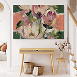 Tableaux Peinture de fleurs sur toile