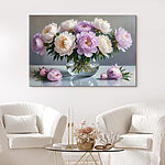 Tableaux Vase de fleurs sur une table