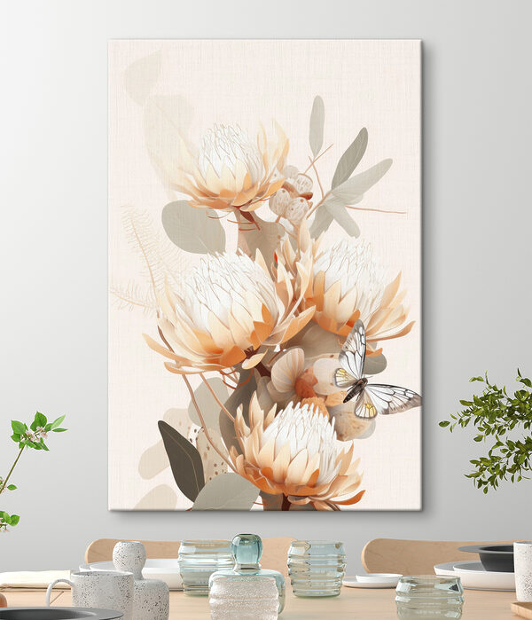 Papillon sur une fleur Tableaux Papillon sur une fleur