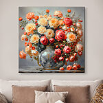 Tableaux Vase de fleurs sur une table