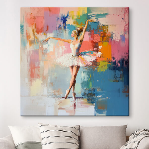 Femme en tutu dansant Tableaux Femme en tutu dansant