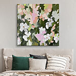 Tableaux Peinture de fleurs et de feuilles