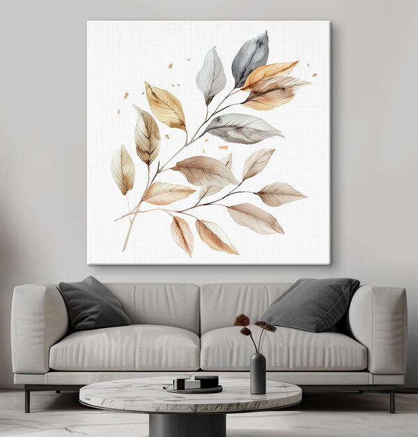 Branche avec des feuilles Tableaux Branche avec des feuilles