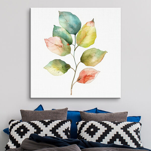 Aquarelle d'une feuille Tableaux Aquarelle d'une feuille