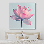Tableaux Fleur rose et blanche