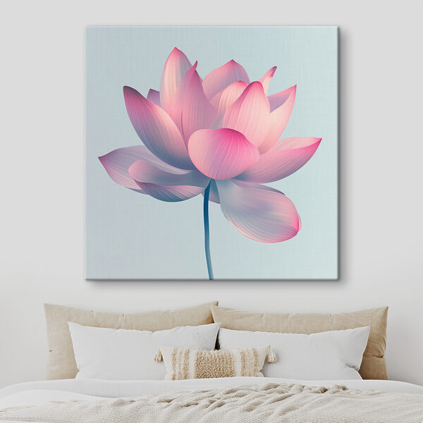 Fleur rose et blanche Tableaux Fleur rose et blanche