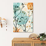Tableaux Peinture d'un arbre avec des feuilles