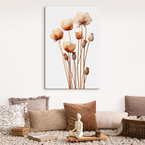 Groupe de fleurs avec bourgeons Tableaux Groupe de fleurs avec bourgeons