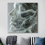 Tableaux Les contours abstraits de la perception humaine