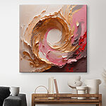 Tableaux Tourbillon de peinture sur un mur