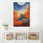 Tableaux Maison sur un rocher
