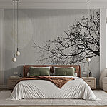 Papier peint Arbre sans feuilles