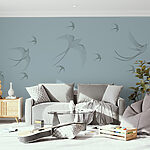 Papier peint Groupe d'oiseaux en vol