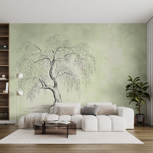 Dessin d'un arbre Papier peint Dessin d'un arbre
