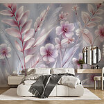 Papier peint Des pastels doux dans une harmonie florale