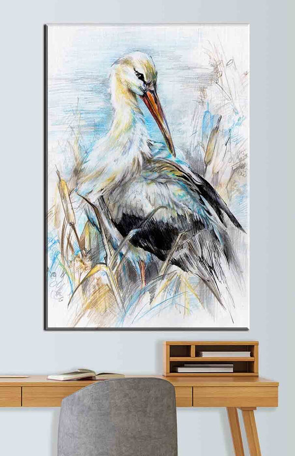 Dessin d'un oiseau Tableaux Dessin d'un oiseau
