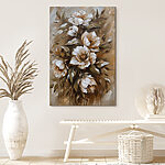 Tableaux Peinture de fleurs et de feuilles