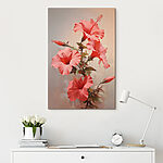 Tableaux Hibiscus rose dans une lumière douce