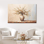 Tableaux Peinture de fleurs dans un vase