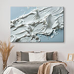 Tableaux Peinture blanche sur une surface