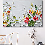 Tableaux Peinture de fleurs et de feuilles