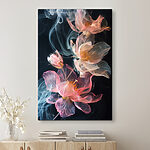 Tableaux Danse florale dans des tourbillons fumés