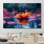 Tableaux Fleur dans l'eau