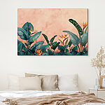 Tableaux Sérénité tropicale : L'étreinte de la flore artistique