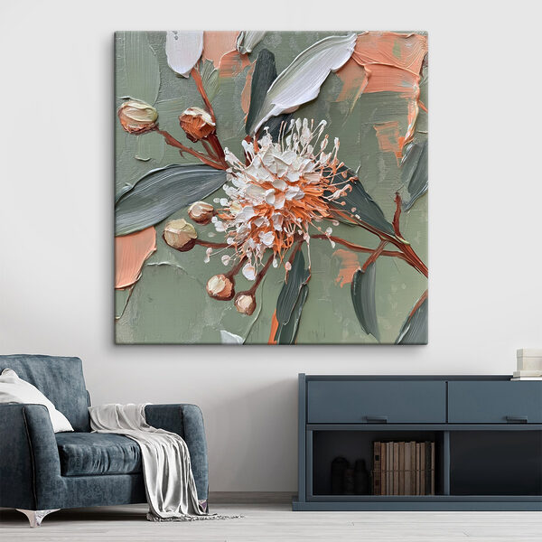 Peinture d'une fleur Tableaux Peinture d'une fleur