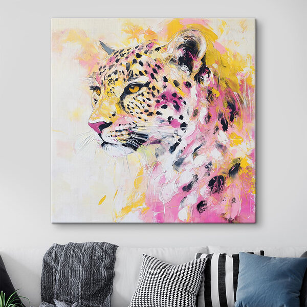 Peinture d'un guépard Tableaux Peinture d'un guépard