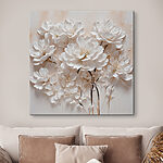 Tableaux Groupe de fleurs blanches
