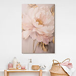 Tableaux Floraison délicate dans des teintes douces