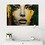 Tableaux Peinture d'un visage de femme