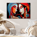 Tableaux Peinture de deux femmes