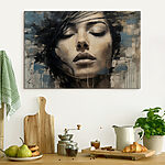 Tableaux Peinture d'un visage de femme
