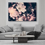 Tableaux Des fleurs dans une brume de rêve