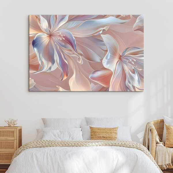 Des fleurs de soie dans des tons subtils Tableaux Des fleurs de soie dans des tons subtils